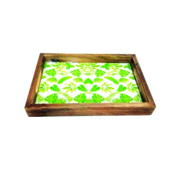 Metier Handicraft Wood & Epoxy Serving Tray FLAP9