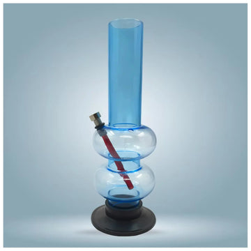 full body image of acrylic smoking waterpipe