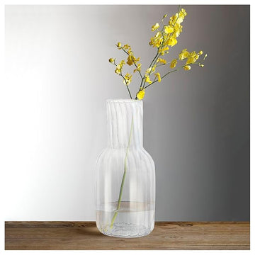 Flap9 Borosilicate Glass Flower Vase for Home, Office & Table Decoration FLAP9