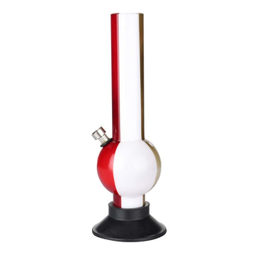 Moksha triple color acrylic bong