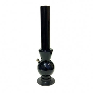 Moksha 16" Acrylic Ice Bong (Opaque Black)