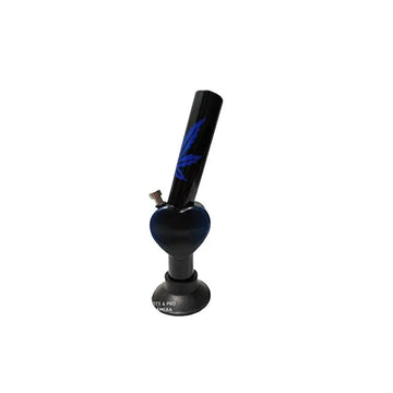 Moksha 12" Heart Shape Acrylic Smoking Bong/Hookah (30cm) Moksha Bongs