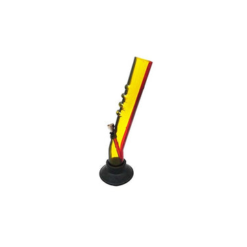 Moksha 12 inch Rasta acrylic bong
Acrylic gripper waterpipe bong
Rasta color smoking bong