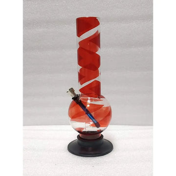 Moksha bend acrylic bong