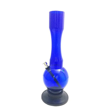 Moksha 12 inch blue acrylic ice bong