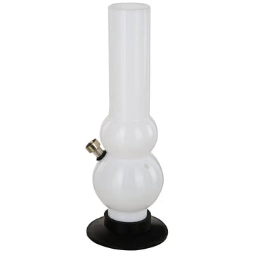 moksha double bulb acrylic bong