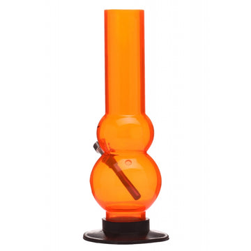 Transparent orange double bulb bong
Moksha acrylic bong 12 inch
Double chamber acrylic waterpipe