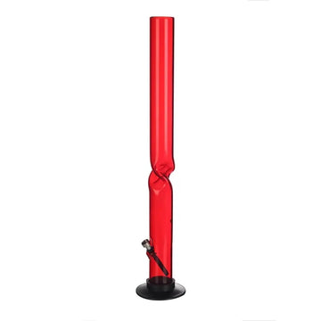 Moksha 16 inch red acrylic ice bong