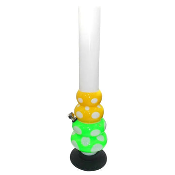 moksha 16 inch double acrylic bong