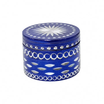Moksha 50mm diamond metal herb grinder