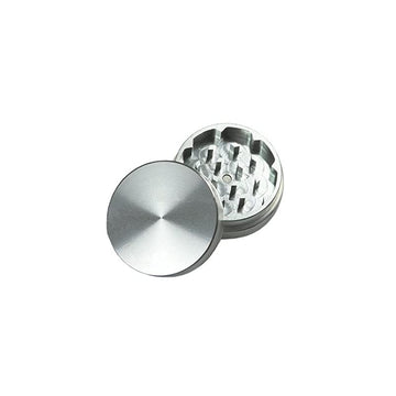 Moksha silver color 2-part herb grinder