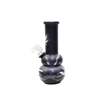 Moksha 5.5 inch portable glass smoking pipe hookah rolling paper bong