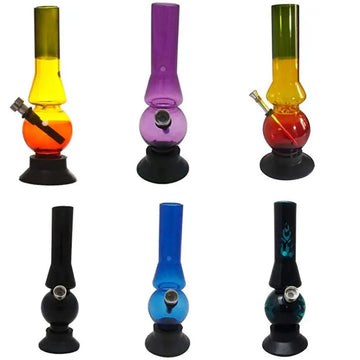 moksha 8 inch acrylic water bong