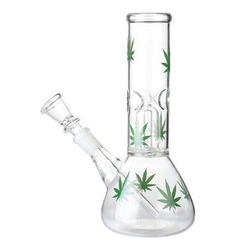 Moksha 8 inch glass percolator bong, waterpipe, hookah Moksha Bongs