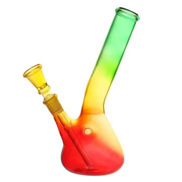 moksha 8 inch rasta glass bong