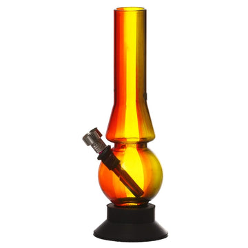 Moksha 9" Rasta Design Acrylic Water Bong (23cm)