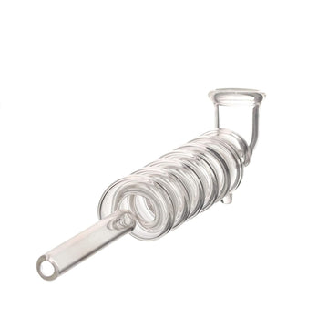 Moksha glass smoking pipe - 1 pc
