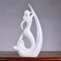 Mermaid Ceramic Figurine | Black Home & Office Décor | Gift for All Occasions | Pack of 1 Moksha Bongs