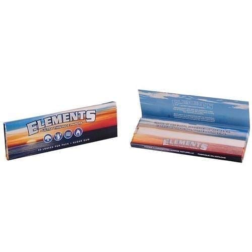 front view of elements rolling papers pack