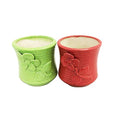 Decorative Flower Pot – Decorative Round Ceramic Flower Pot with Floral Design FLAP9