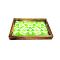 Metier Handicraft Wood & Epoxy Serving Tray FLAP9