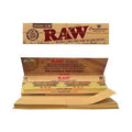 Raw rolling papers Organic Connoisseur King Size with Tips – 2 pcs FLAP9