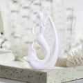 Mermaid Ceramic Figurine | Black Home & Office Décor | Gift for All Occasions | Pack of 1 Moksha Bongs