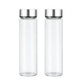 METIER 1000ml Borosilicate Glass Water Bottle – Pack of 2 FLAP9