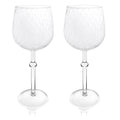 Dishwasher safe wine glass set