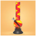 moksha 8 inch acrylic bong mixed colors
