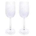 Elegant borosilicate red wine cups