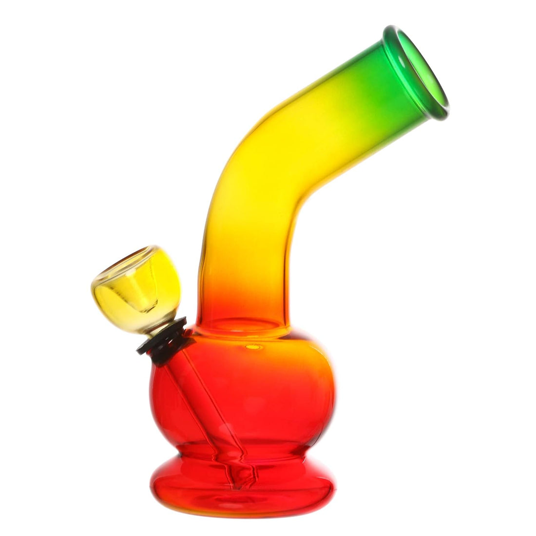 6 Inch Rasta Glass Bong Online In India 