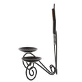 side view of metier wall tea light holder