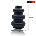 Flap9 Large Black Ceramic Flower Vase for Home, Office & Living Room Décor FLAP9