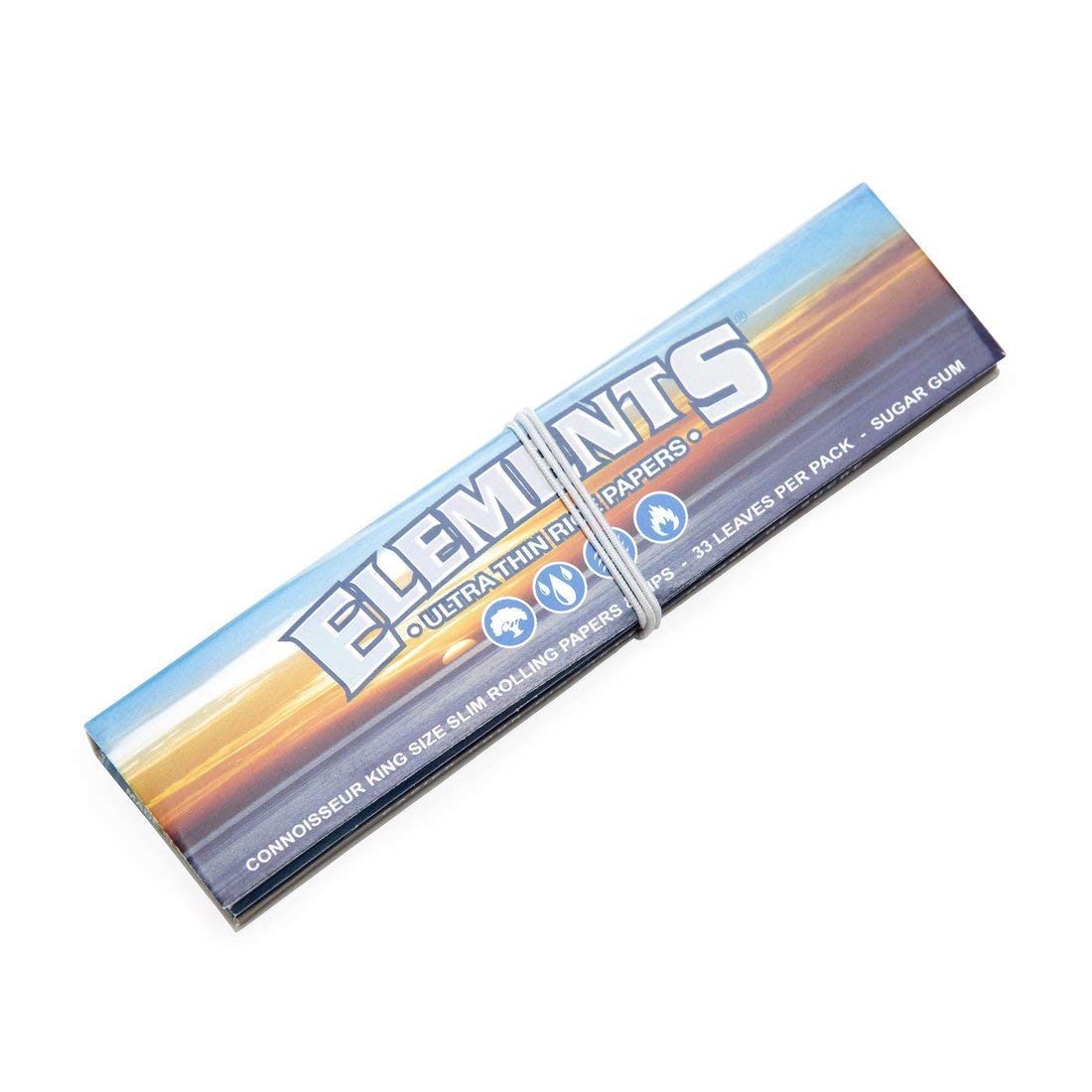 Elements Connoisseur King Size Rolling Papers with Tips – 2 pcs FLAP9