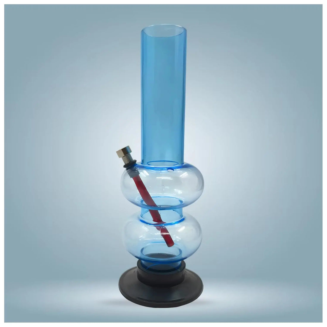 full body image of acrylic smoking waterpipe