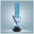 full body image of acrylic smoking waterpipe