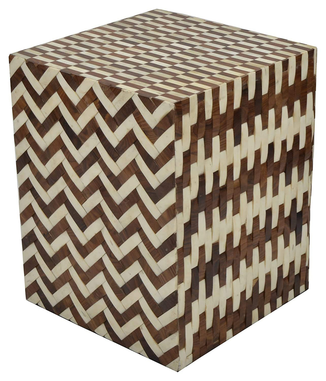 metier square plastic stool multi color