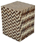 metier square plastic stool multi color
