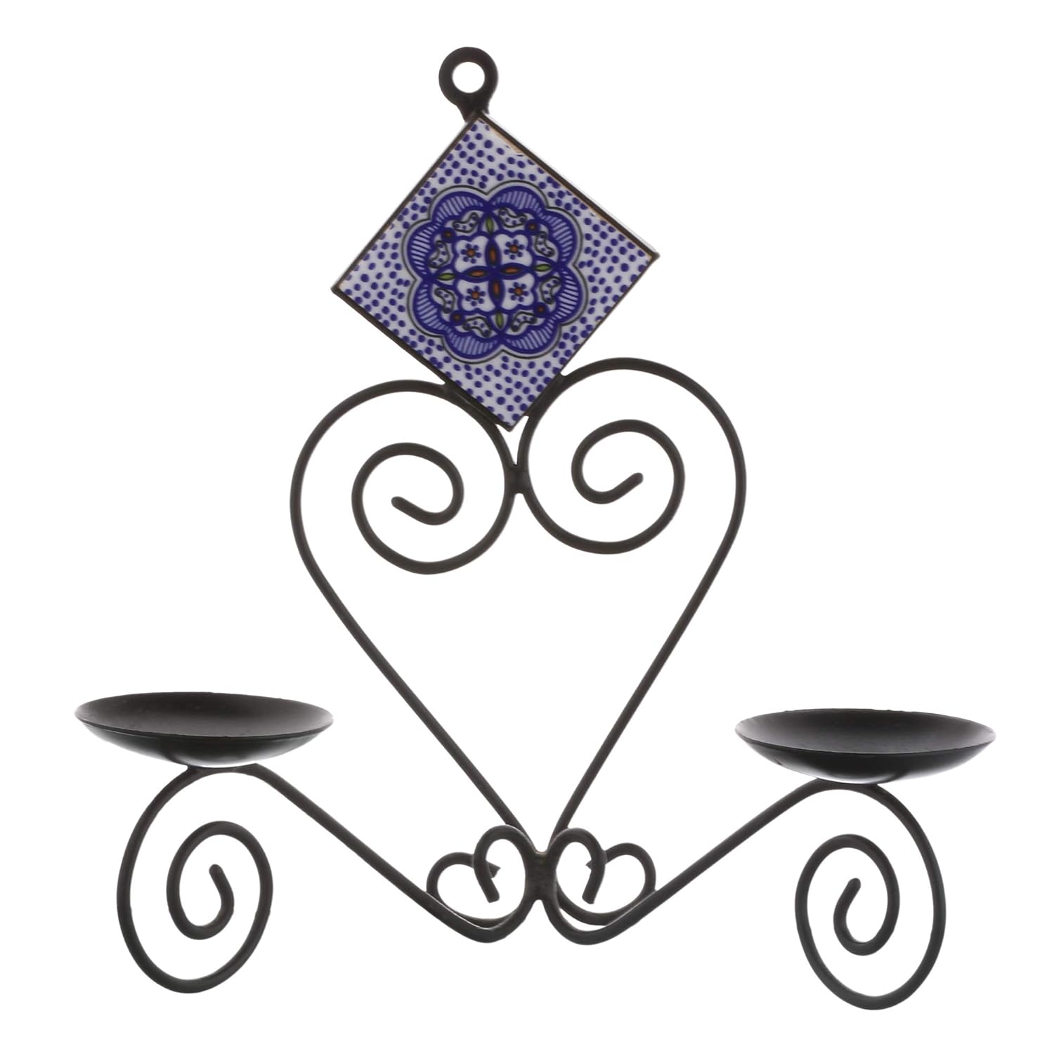 wall mounted candle holder decorative art