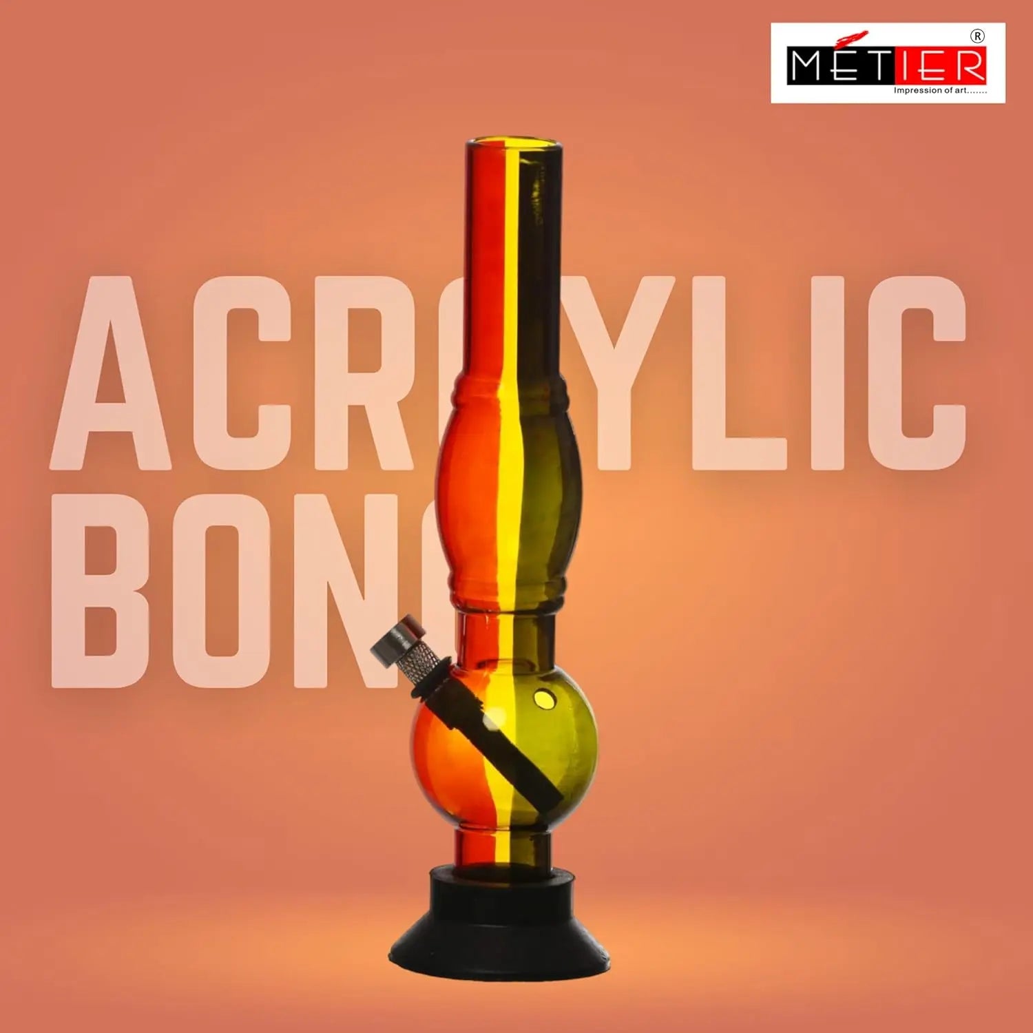 25cm colorful mini bong