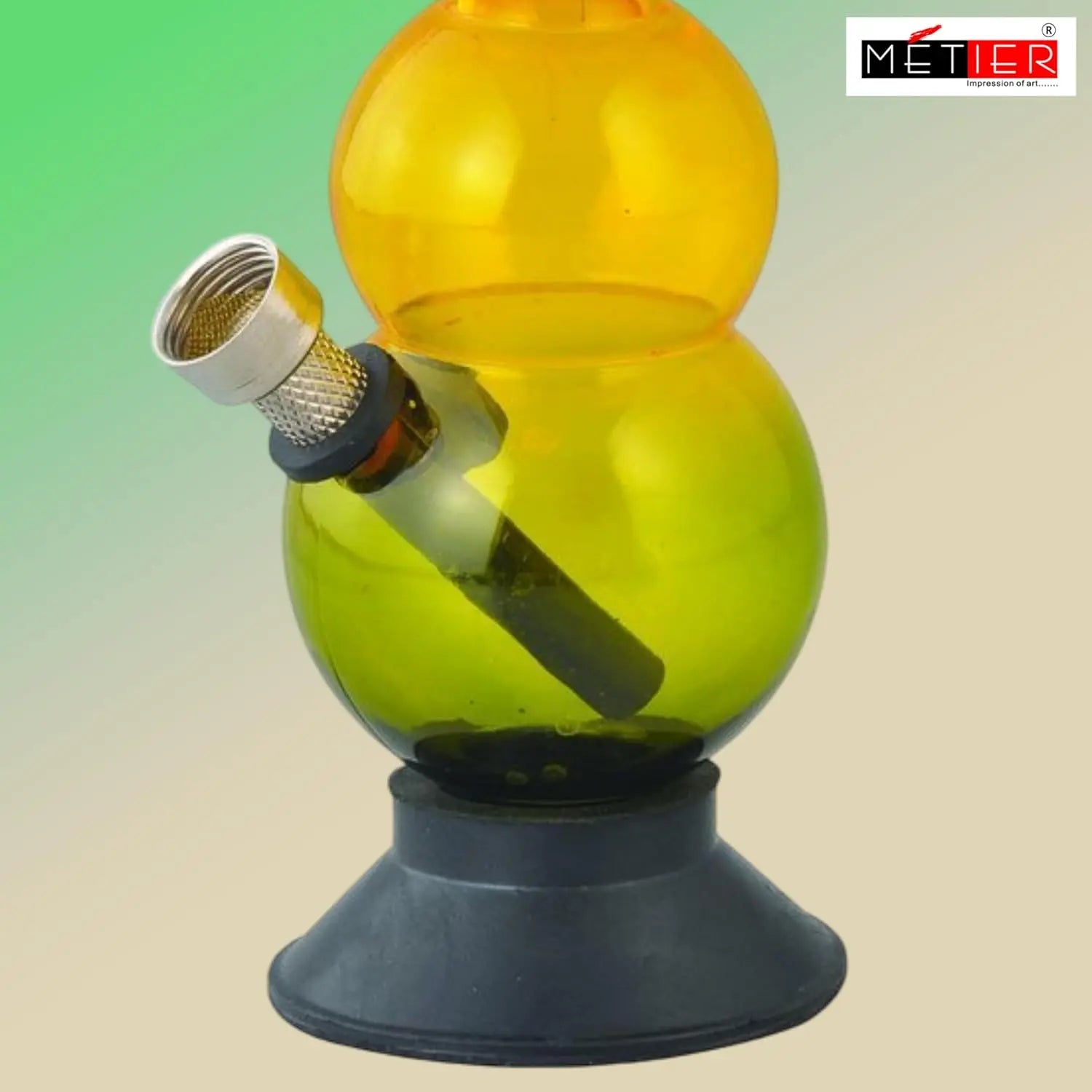 moksha portable acrylic bong