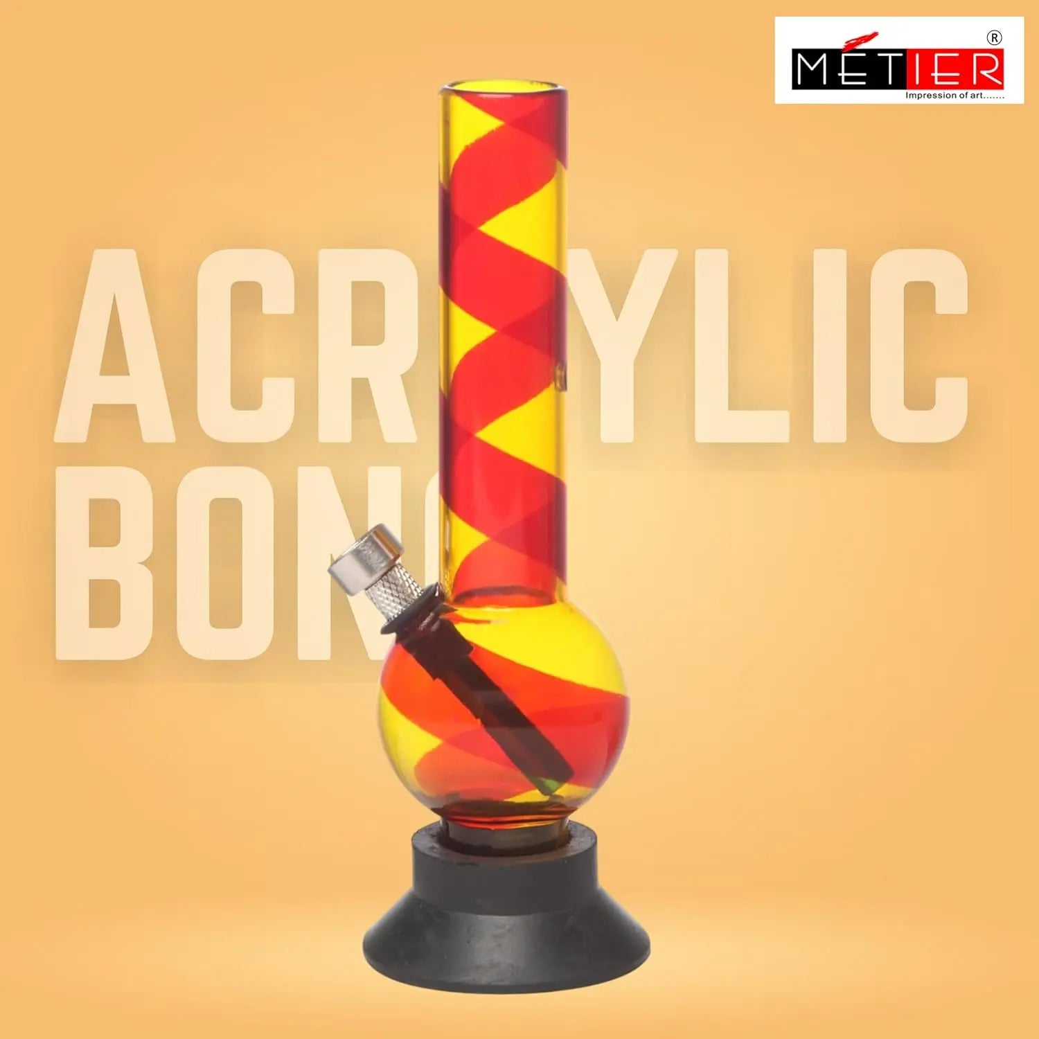 small acrylic water bong