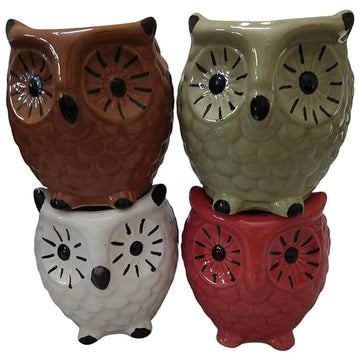 flap9-glossy-ceramic-self-watering-planter-pot-brown-indoor-outdoor-decor