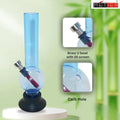 moksha sky blue acrylic hookah