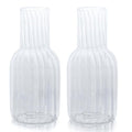 Flap9 Borosilicate Glass Flower Vase for Home, Office & Table Decoration FLAP9