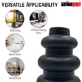 Flap9 Large Black Ceramic Flower Vase for Home, Office & Living Room Décor FLAP9
