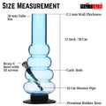 sky blue acrylic waterpipe