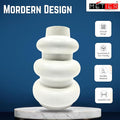 Flap9 Ceramic Flower Vase for Home, Office & Living Room Décor – Waterproof, Earthy FLAP9