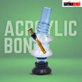 compact water bong blue